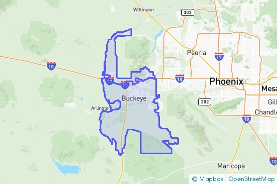 Service Area Map
