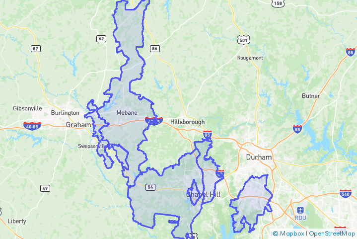 Service Area Map