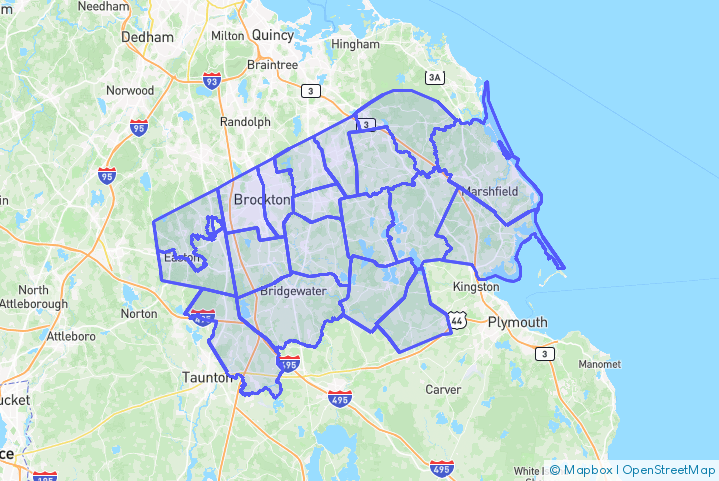 Service Area Map