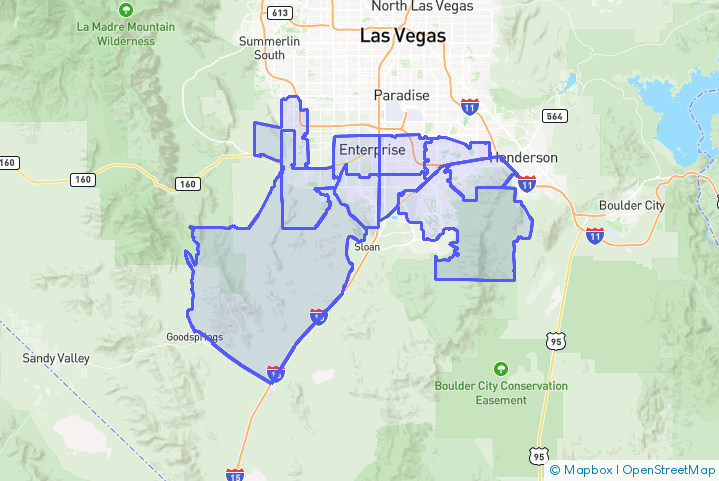 Service Area Map