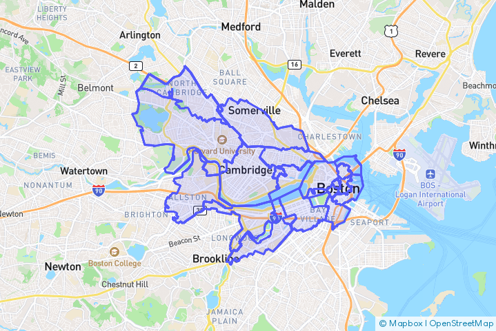 Service Area Map