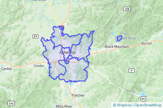 Service Area Map