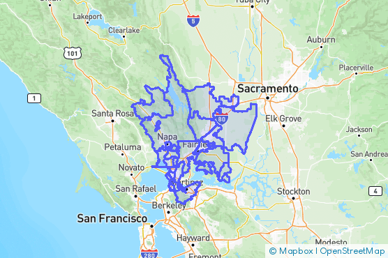 Service Area Map