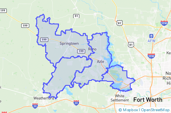 Service Area Map