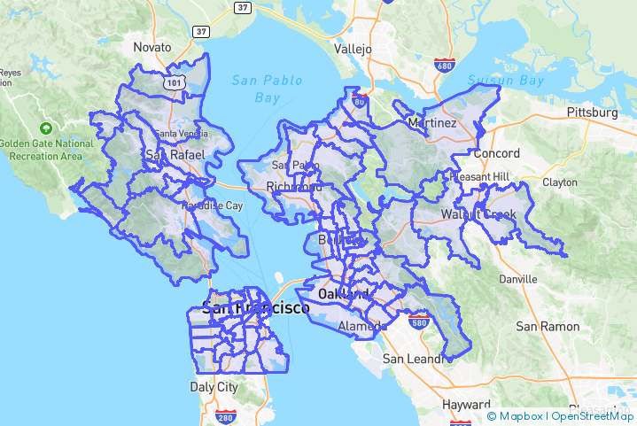 Service Area Map