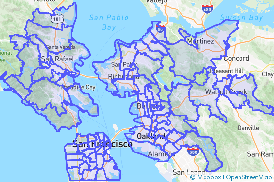 Service Area Map