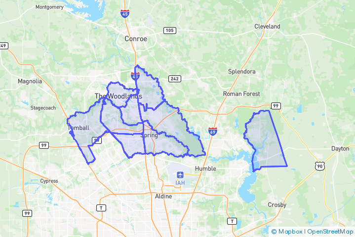 Service Area Map