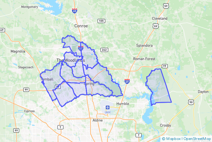 Service Area Map