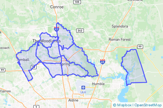 Service Area Map