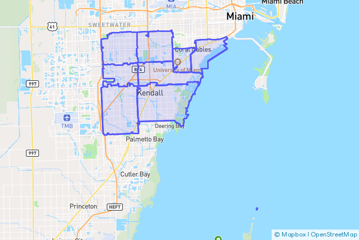 Service Area Map
