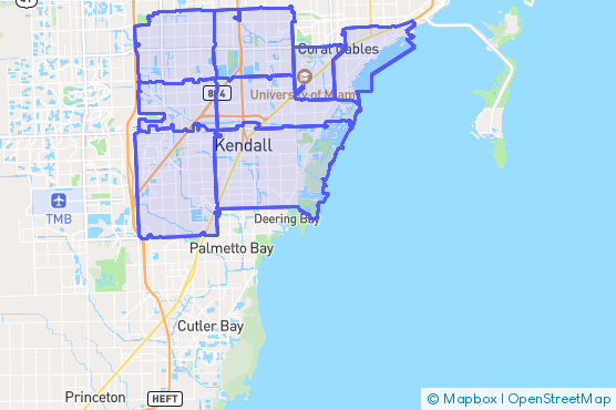 Service Area Map