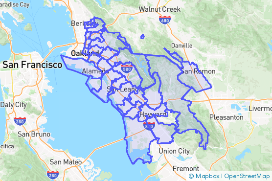 Service Area Map
