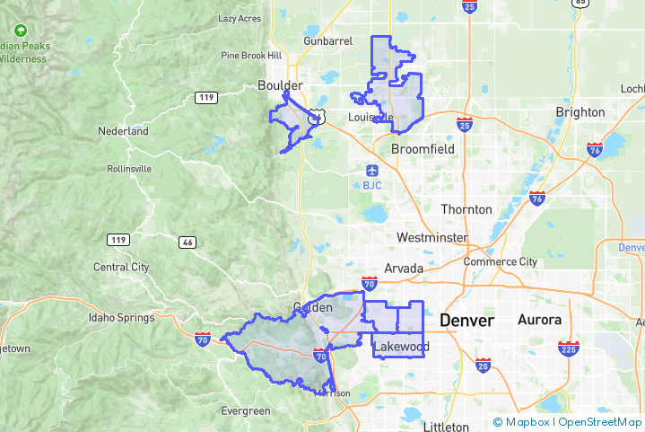 Service Area Map