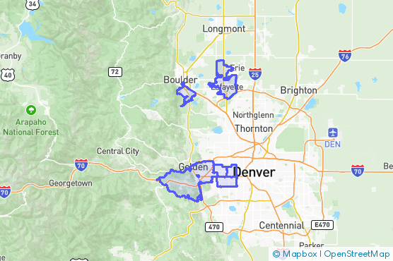 Service Area Map