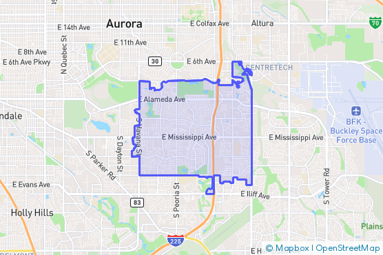 Service Area Map