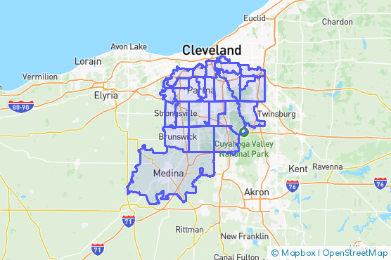 Service Area Map