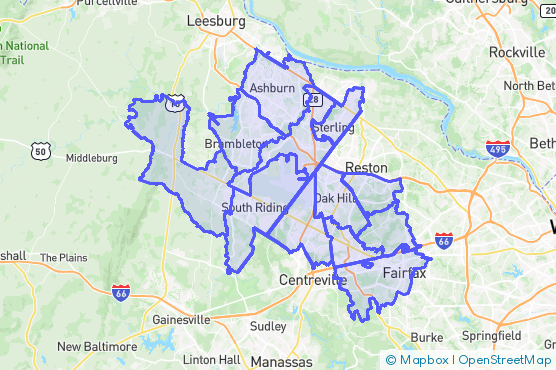 Service Area Map