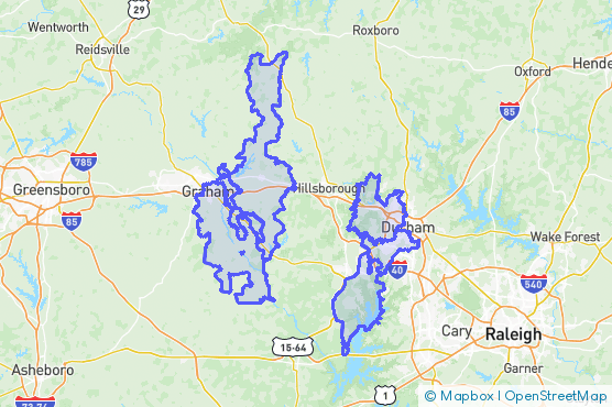 Service Area Map