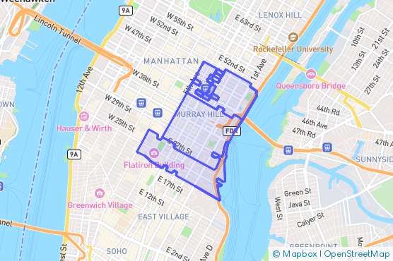 Service Area Map