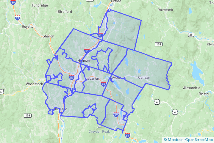 Service Area Map