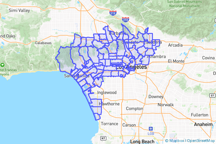 Service Area Map