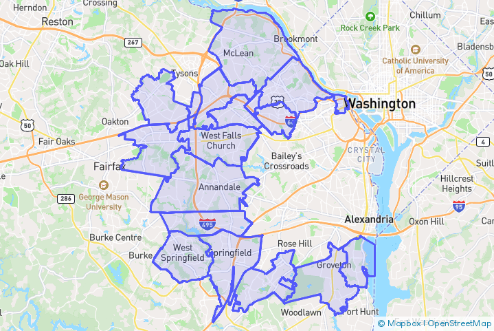 Service Area Map