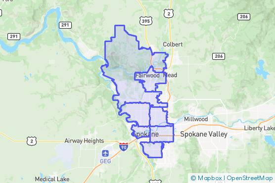 Service Area Map