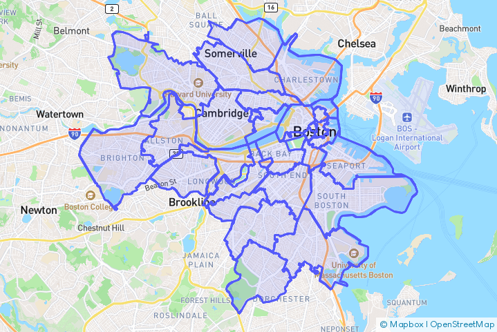 Service Area Map