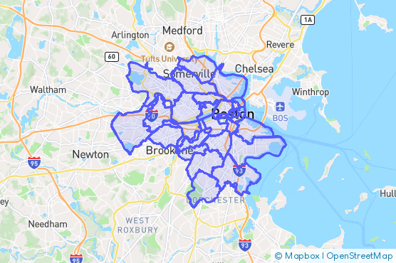 Service Area Map