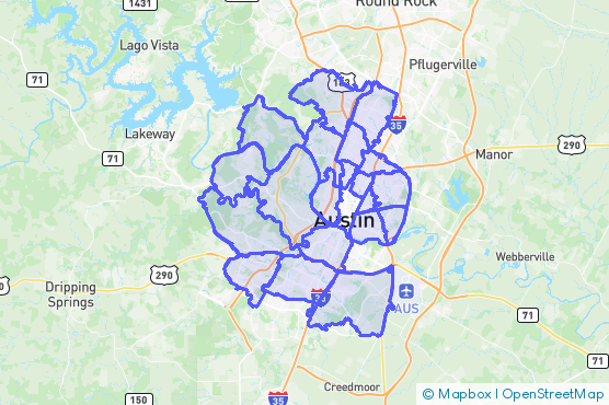 Service Area Map