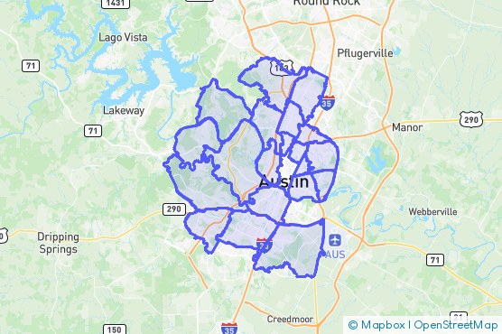 Service Area Map