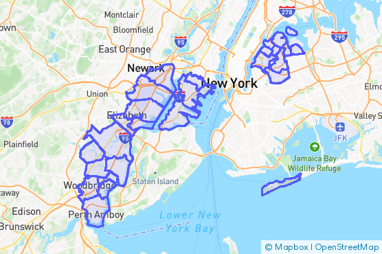 Service Area Map