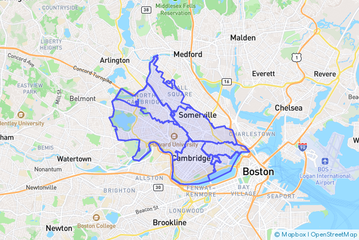 Service Area Map
