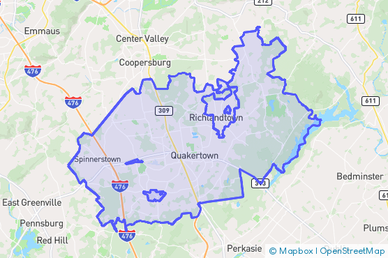 Service Area Map