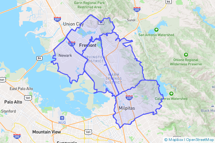Service Area Map