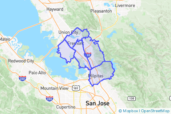 Service Area Map