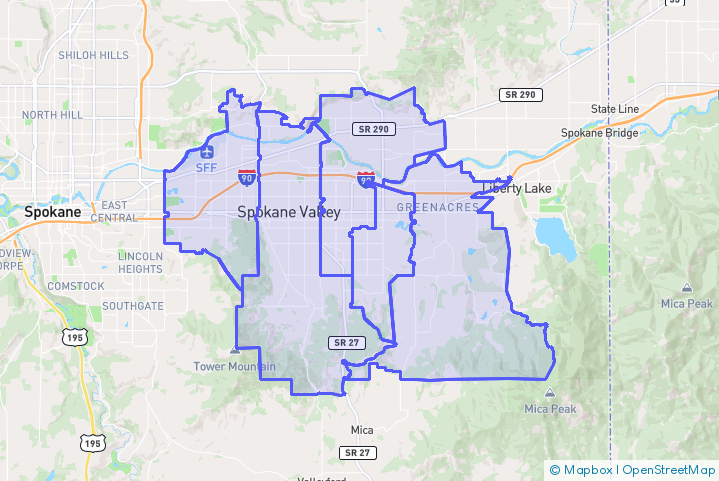 Service Area Map