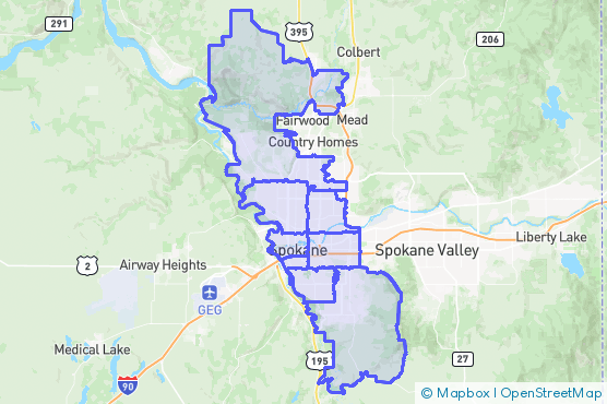 Service Area Map
