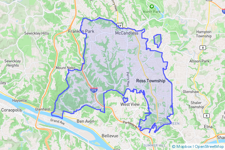 Service Area Map