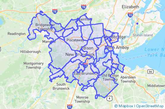 Service Area Map