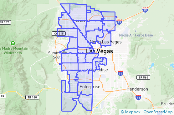 Service Area Map