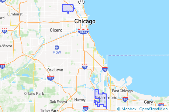 Service Area Map