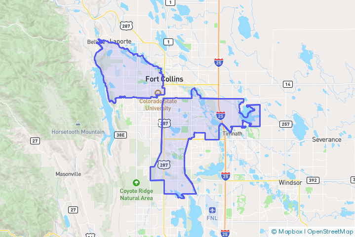 Service Area Map