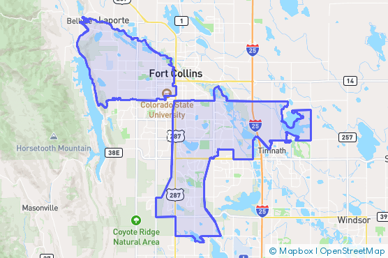 Service Area Map