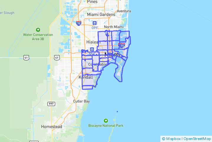 Service Area Map
