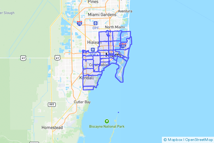 Service Area Map