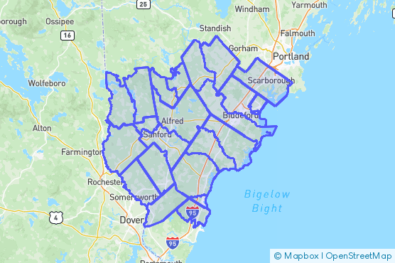 Service Area Map