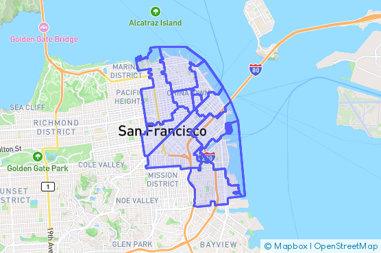Service Area Map