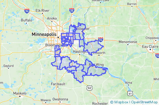 Service Area Map