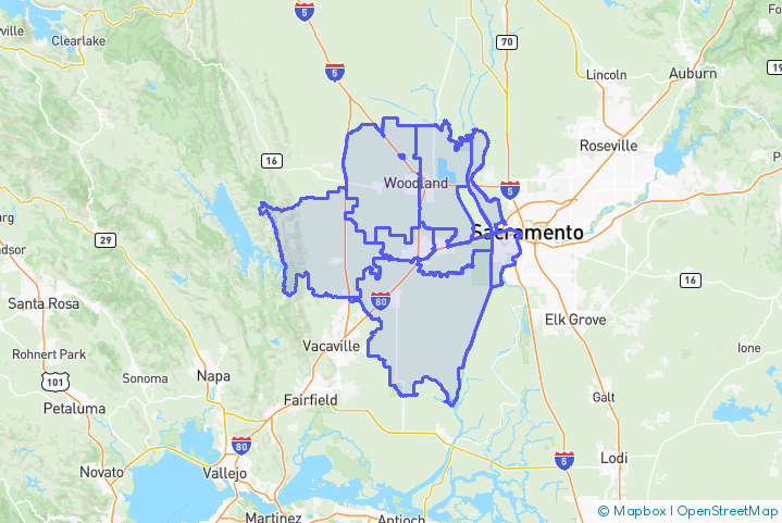 Service Area Map